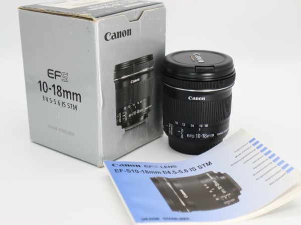 Canon EFs 10-18mm IS STM Lens