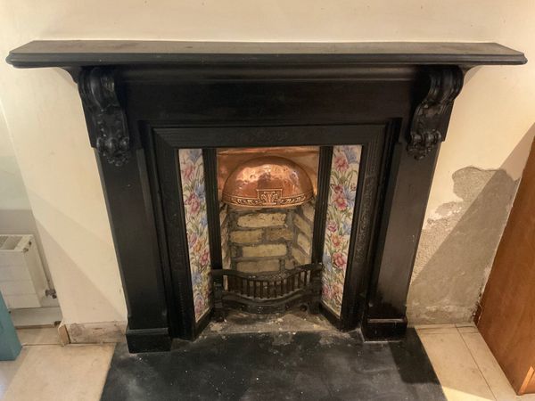 Victorian Cast iron fireplace