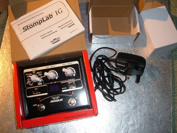 Guitar effects pedal VOX STOMPLAB IG