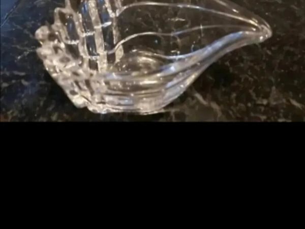 Waterford crystal Marquise dish