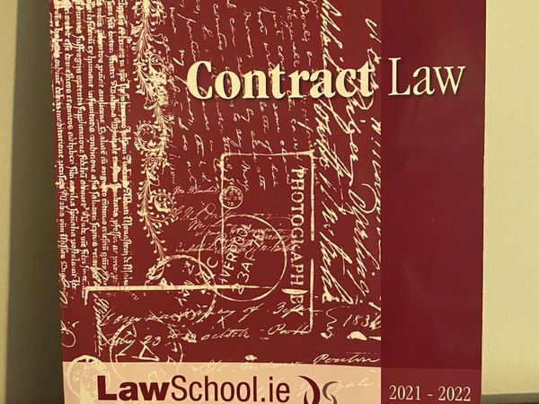 FE1 Contract Law Manual 2021-2022 Lawschool.ie