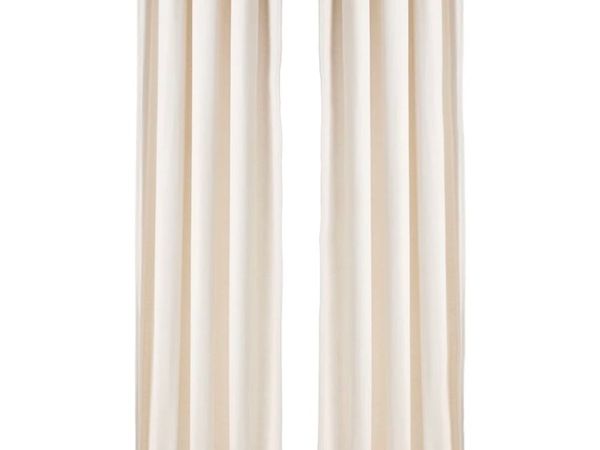 IKEA moalina curtain pack (2 pieces 145x250) beige