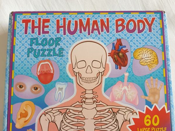 Human body large floor puzzle