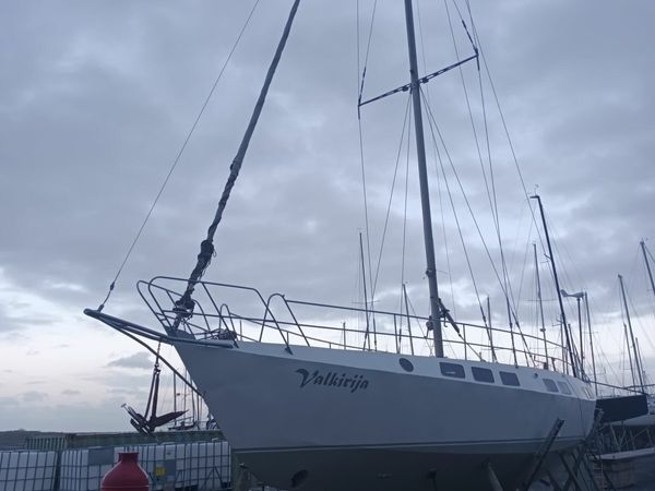 Steel sailing yacht 45ft (project)
