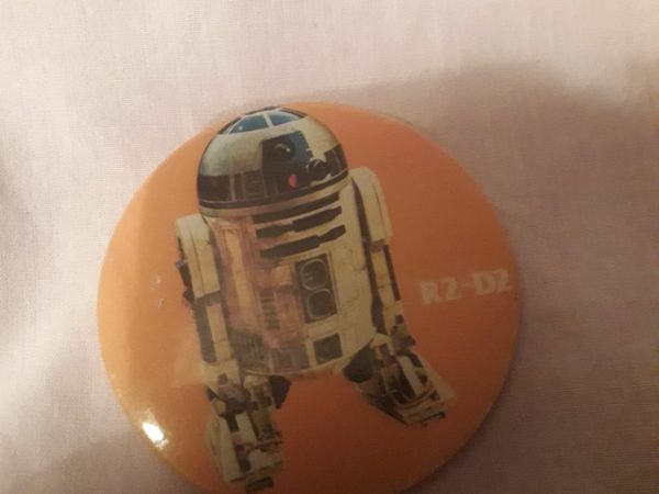 Vintage Star Wars R2D2 Badge