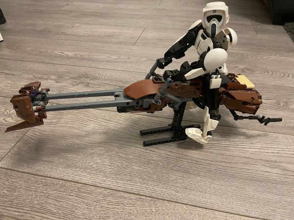 lego Star Wars 75532 Scout Trooper & Speeder