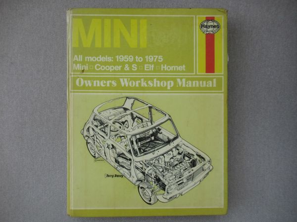 Haynes Manual, Mini, 1959 to 1975