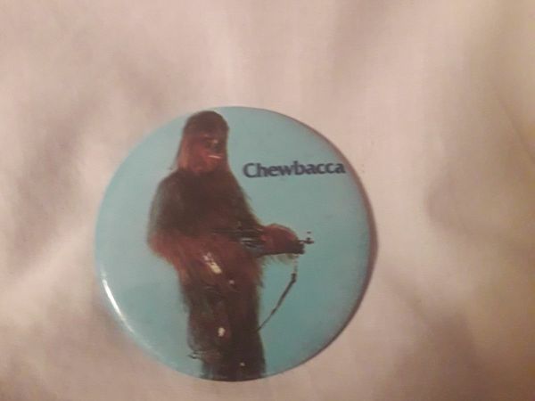 Vintage Retro 1970's Star Wars Chewbacca Badge