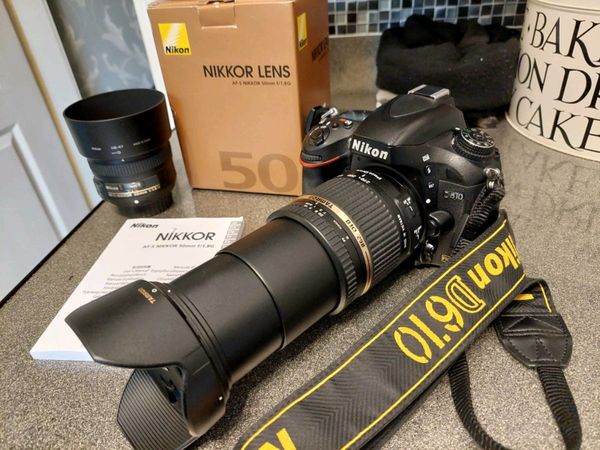 Nikon D610 Full Frame with Two Lenses