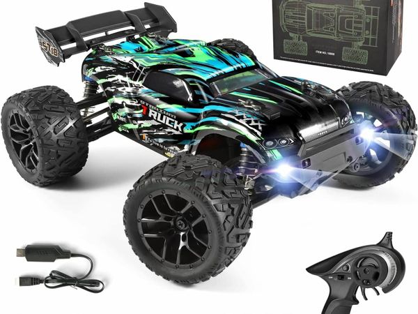 Remote Control Car, 2.4GHz 1:18 Proportional 4WD 36+ km/h Hobby RC Car Offroad Monster RC Truck Waterproof RC Truggy RTR Off-Road Toy