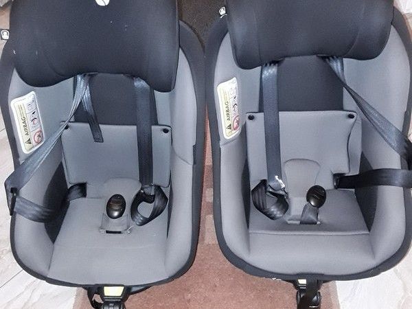 Two childs car seats