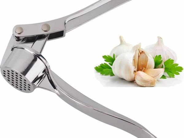 Jsdoin Professional Kitchen Garlic Press, Garlic Mincer Ginger Crusher