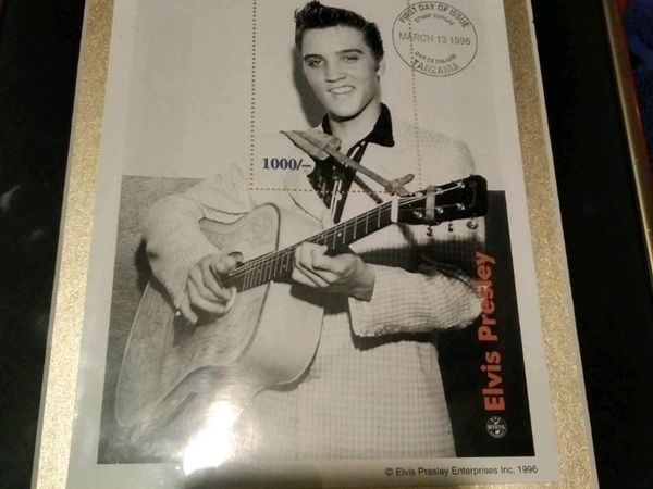 Elvis Presley stamp collection