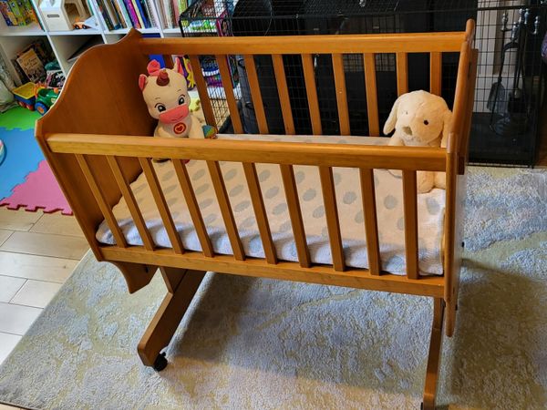 Baby Cot Bed (Boori Country) (Suitable from birth)
