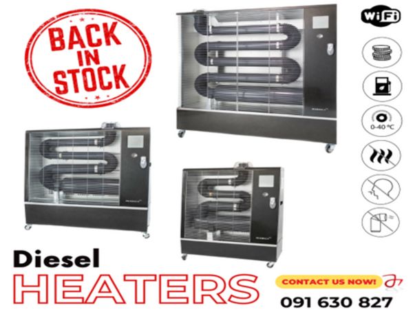 Airrex Infrared Diesel Heaters – Stock Is Limited