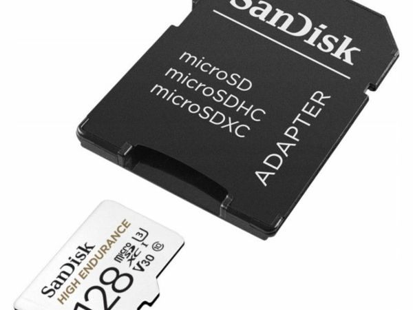 SanDisk128GB High Endurance microSDXC card for IP