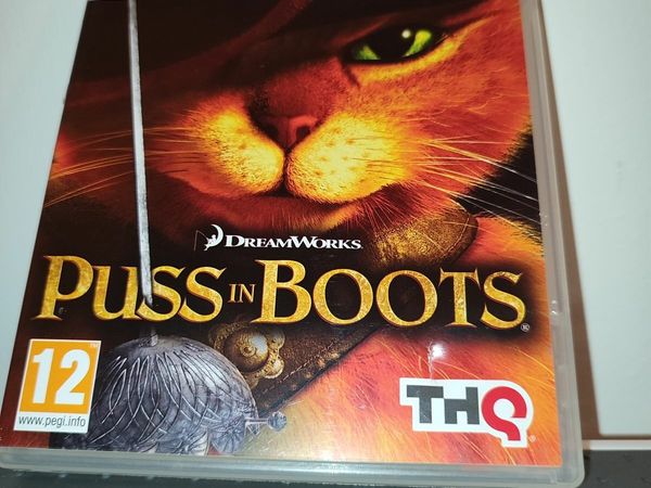 PLAYSTATION 3 PUSS IN BOOTS DREAMWORKS DISC IN SUPERB ORDER