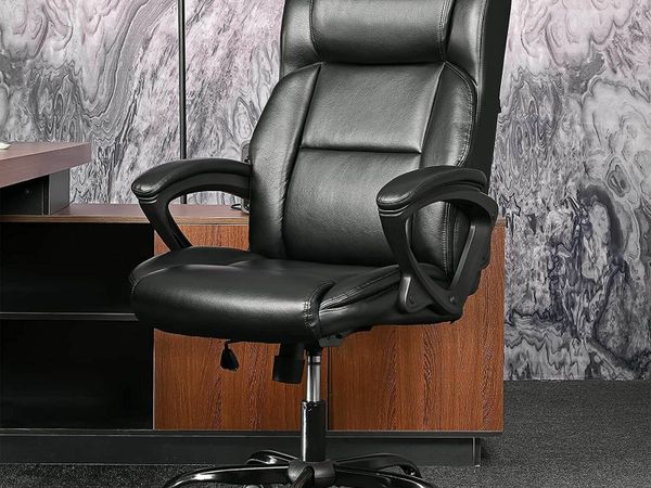 Executive Office Chair, High Back Ergonomic Chairs with Padded Cushion