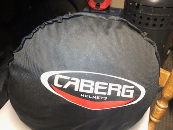 Caberg Flip Face Helmet Combined With Additional Viper Open Face Helmet