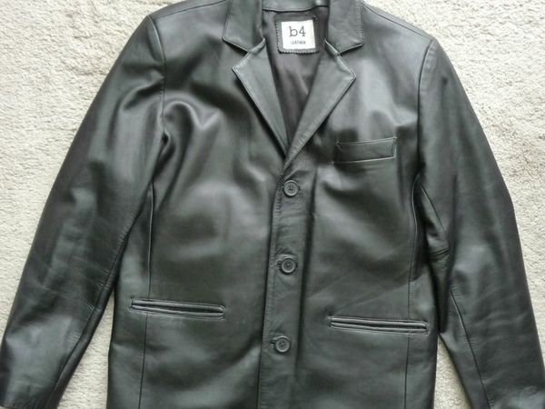 Real leather mens jacket (Small)