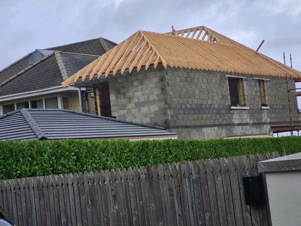 Extensions built to roof level