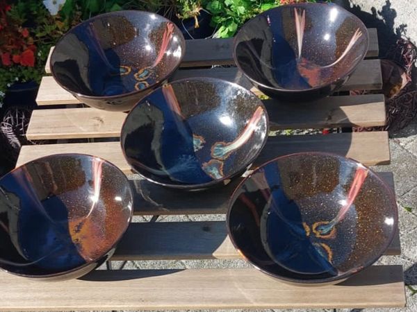 Glazed Shannon Pottery Bowls