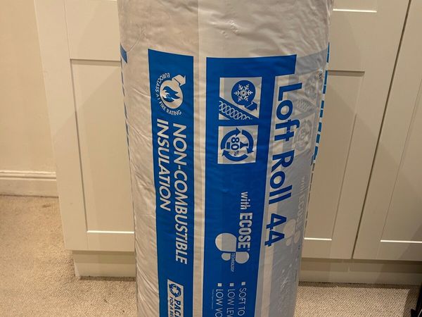 100mm Knauf Loft roll insulation (1 roll)