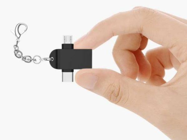 USB Female To Micro USB / Type C Male Adapter 3.0 Converter Connector
