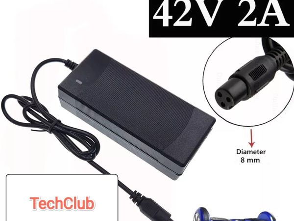 42V 2A Universal Battery Charger for Hoverboard Sm
