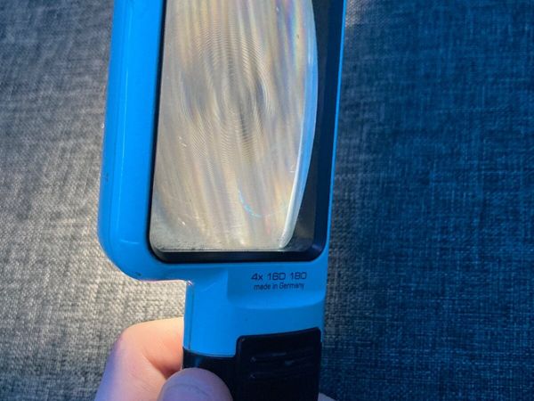 Eschenbach 4x reading magnifier with LED Light
