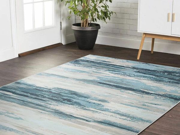 Area Rugs Vintage Abstract Rug Home Modern Rugs (MULTI SIZE)
