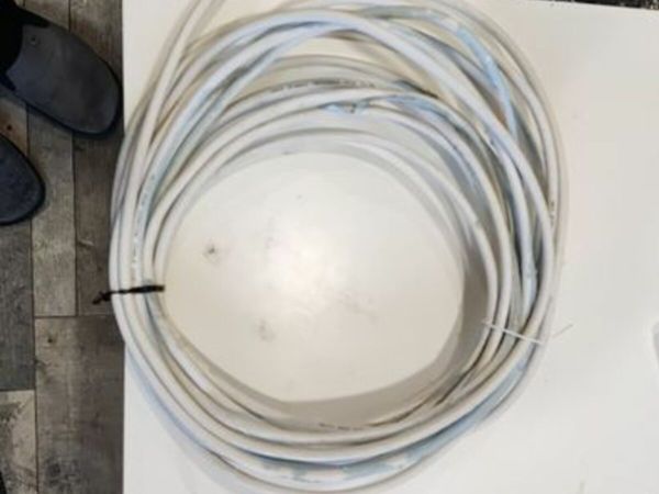 coaxial cable for satellite or terrestrial