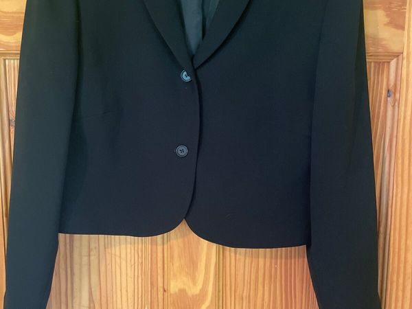 Beautiful black lined jacket size 14