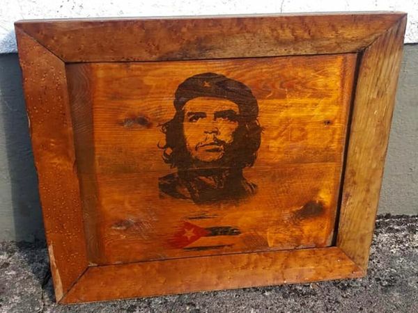 Rustic Che Guevara Wood Art Print / Display