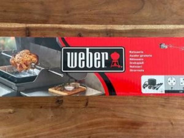 Weber BBQ Rotisserie Accessory - Brand New Sealed Weber Rotisserie Accessories - Brand New Sealed