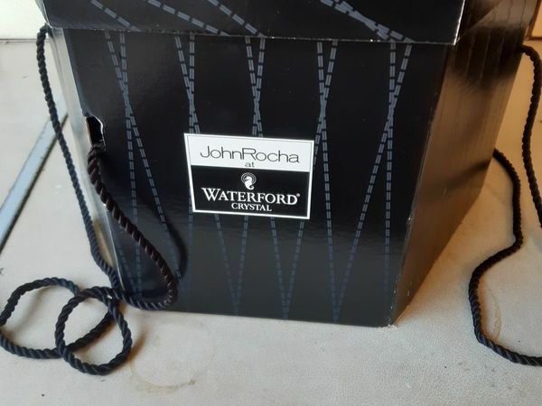 Waterford crystal john rocha white wine glasses  as new