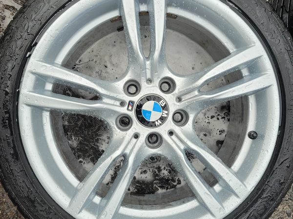 18" Genuine Bmw 3 Series M Sport Alloys with tyres