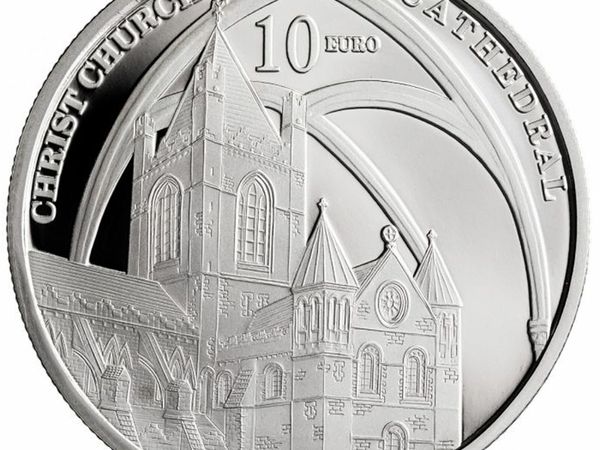 Dublin's Christ Church Cathedral  Silver Proo Coin