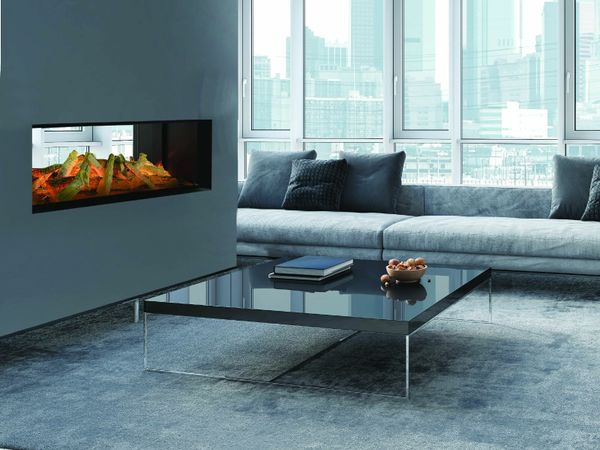 Evonic Halo Lindstrom Double Sided Electric Fire