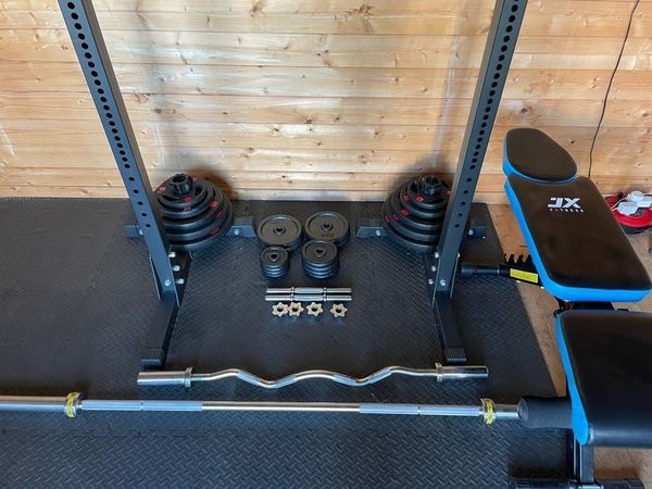 Full home gym set up in very good condition