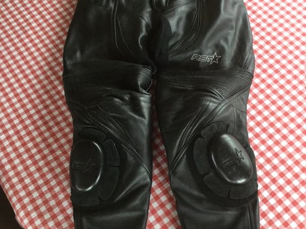 RST leather trousers
