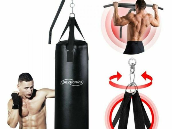 PUNCH BAG + PULL UP BAR SET - FREE DELIVERY