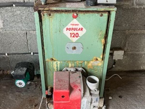 Firebird Oil Boiler and pump