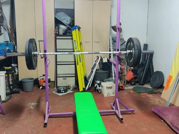 Home Gym and Weights set