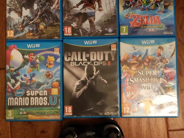 Wii U games and controller