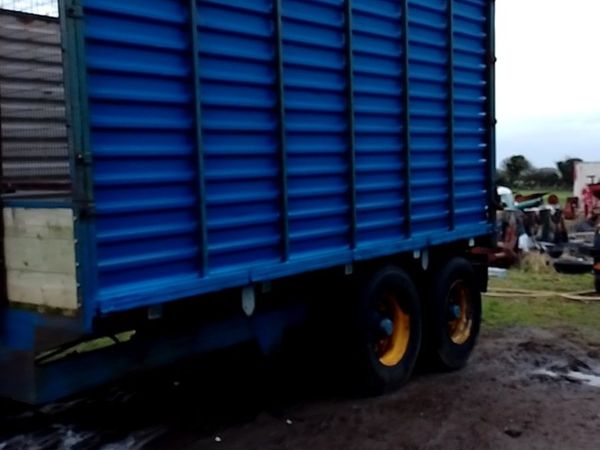 16ft silage and grain trailer