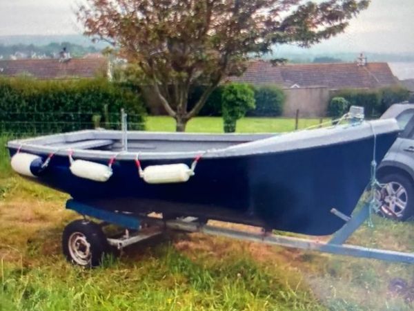 15,  ft sullivan boat  6 HP + trailer EUR 2250