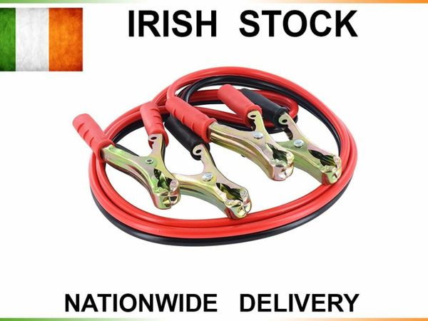 120 Amp 2.5 Metre Heavy Duty Booster Cables Jump Leads Car Van Battery Starter