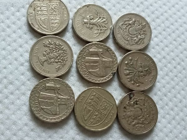 Coins UK pounds