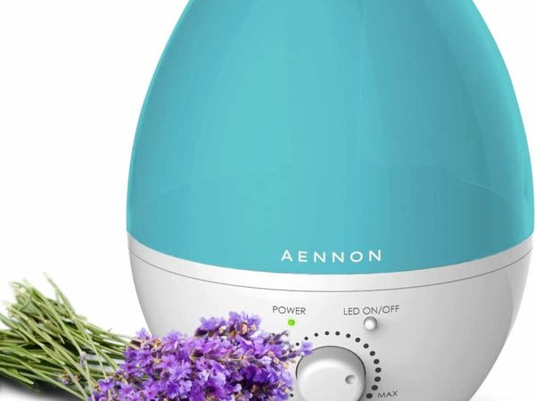 AENNON - Ultrasonic Cool Mist Air Humidifier for Bedroom & Plants